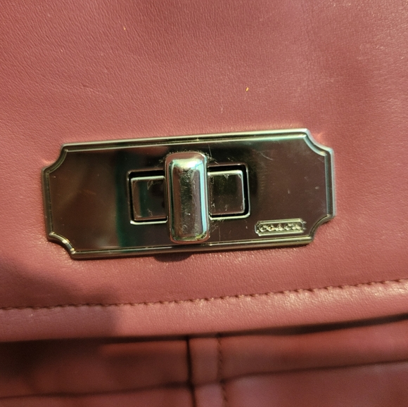 Coach #17825 leather like new chain strap - Picture 7 of 16